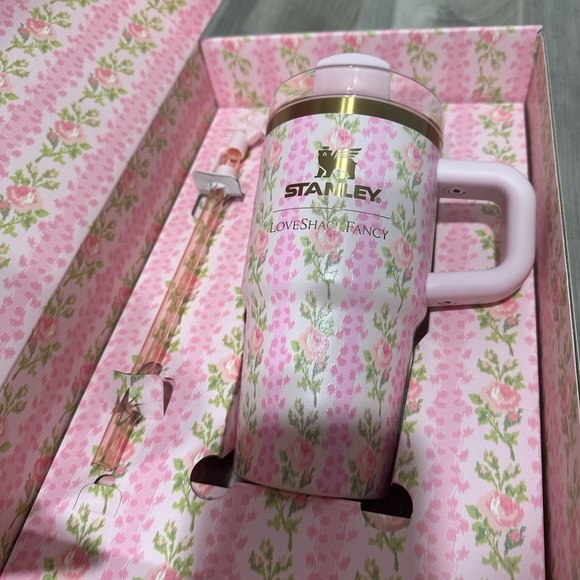 Stanley Love Shack Fancy 20 oz AND 40oz Blooming Heirloom Set of 2 MOM + ME - Picture 7 of 9